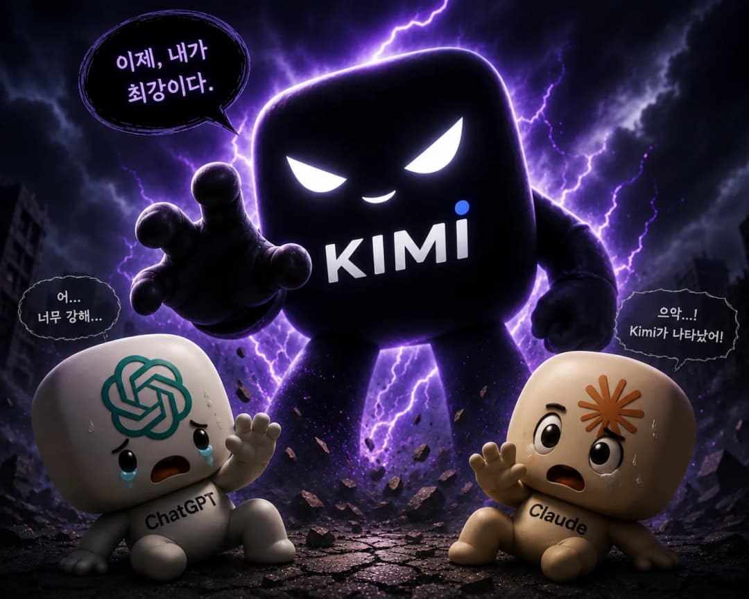 kimi ai의 등장을 알리는 사진